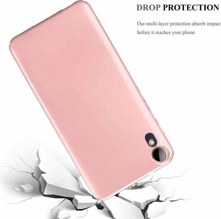 Productafbeelding Cadorabo Harde kaft Matte metalen omslag (HTC Desire 10 Lifestyle, HTC Desire 825)