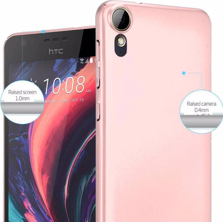 Productafbeelding Cadorabo Harde kaft Matte metalen omslag (HTC Desire 10 Lifestyle, HTC Desire 825)