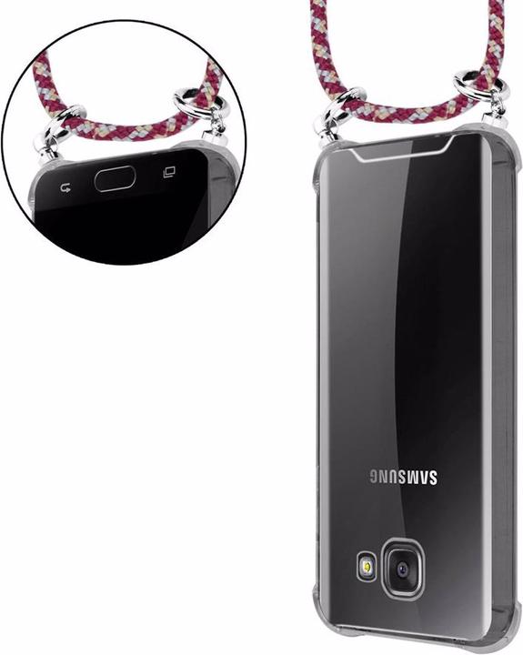 Produktbild Cadorabo TPU Handy Kette SILBER Cover