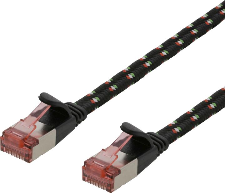 Actual product image Deltaco Gaming Patch cable (U/FTP, CAT6a, 1 m)