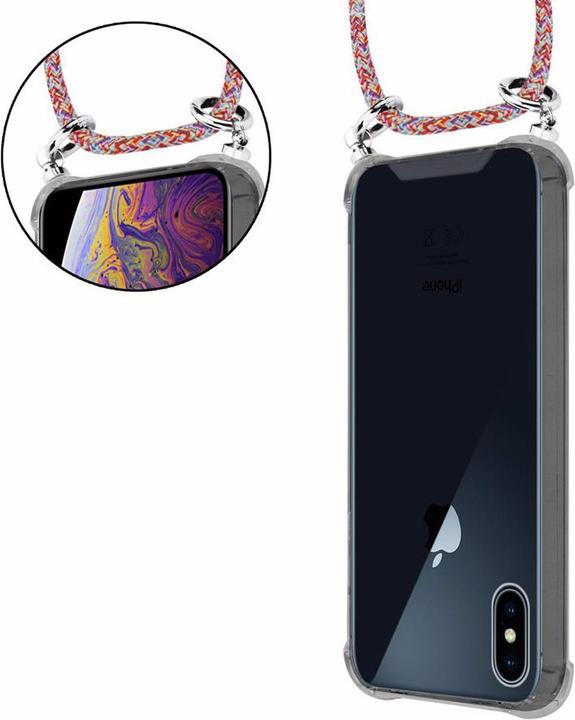 Produktbild Cadorabo TPU Handy Kette SILBER Cover