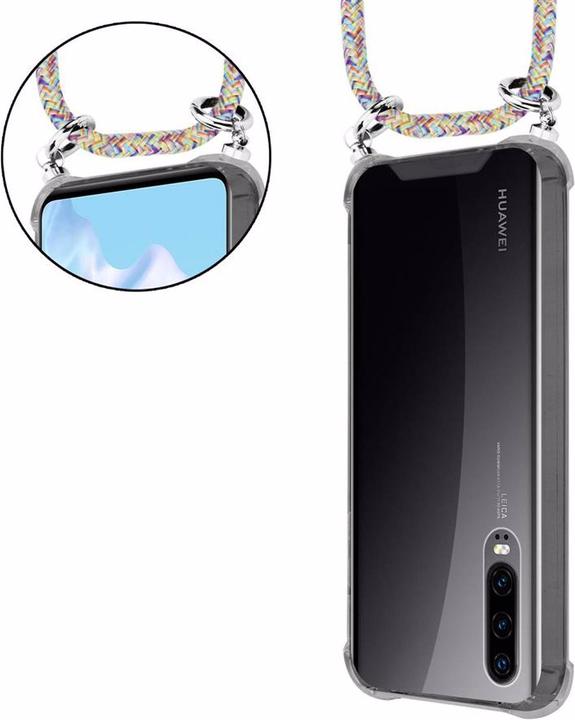 Produktbild Cadorabo TPU Handy Kette SILBER Cover