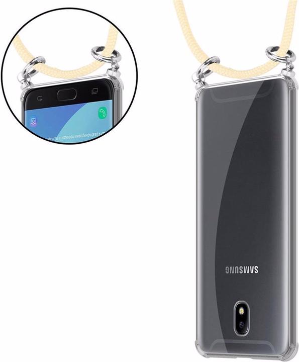 Produktbild Cadorabo TPU Handy Kette SILBER Cover