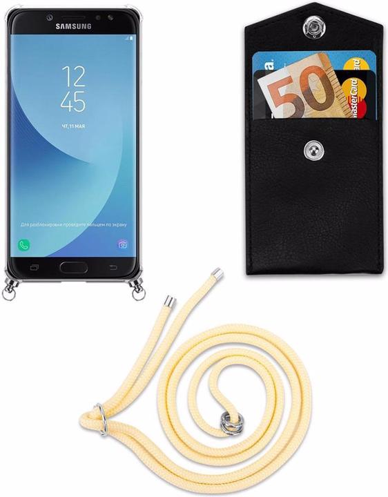 Produktbild Cadorabo TPU Handy Kette SILBER Cover