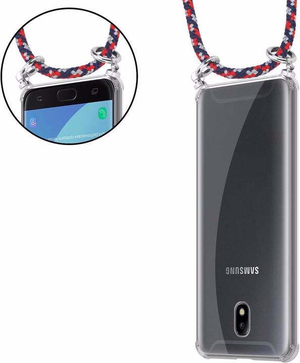 Produktbild Cadorabo TPU Handy Kette SILBER Cover