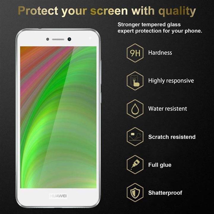 Productafbeelding Cadorabo Volledig schermbeschermend glas (3 Stuk, Huawei P9 Lite (2017), Huawei P8 Lite (2017))
