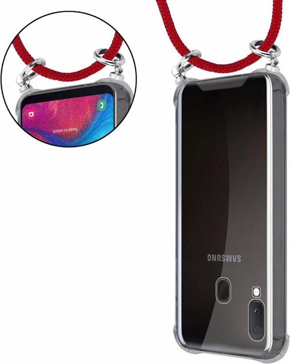 Produktbild Cadorabo TPU Handy Kette SILBER Cover