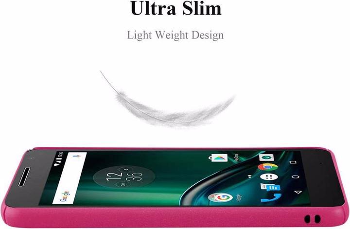 Actual product image Cadorabo Hard Cover Frosty Cover (Motorola Moto G4 Play)