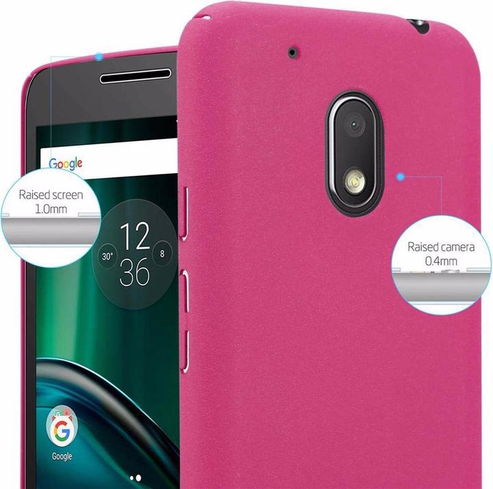 Actual product image Cadorabo Hard Cover Frosty Cover (Motorola Moto G4 Play)