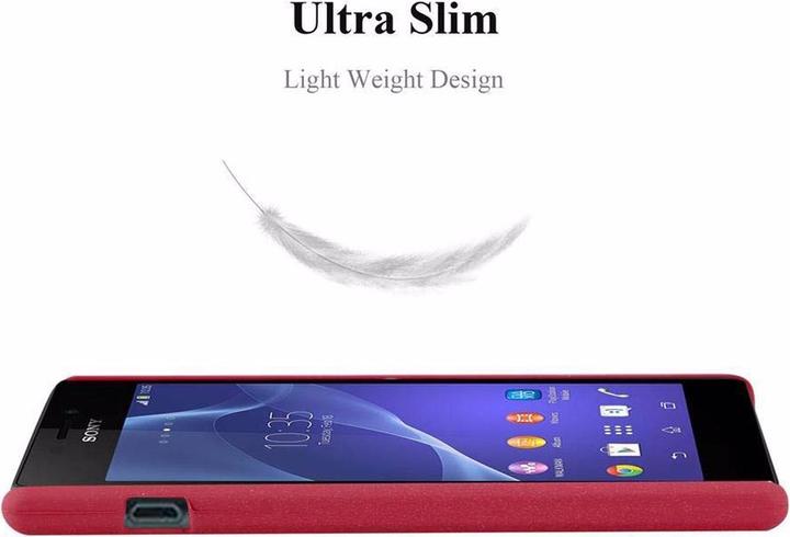 Actual product image Cadorabo Hard Cover Frosty Cover (Sony Xperia M2 Aqua, Sony Xperia M2)