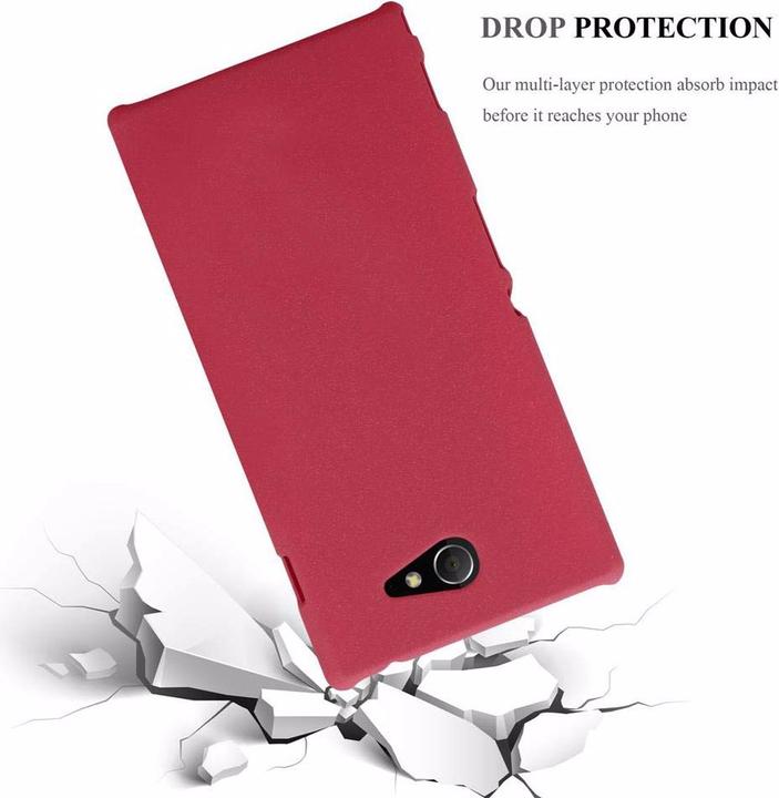 Actual product image Cadorabo Hard Cover Frosty Cover (Sony Xperia M2 Aqua, Sony Xperia M2)