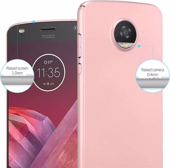 Image du produit Cadorabo Hard Cover Couverture métallique mate (Motorola Moto Z2 Play, Motorola Moto Z2 Force)