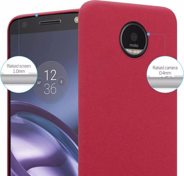 Image du produit Cadorabo Couverture rigide Frosty Cover (Motorola Moto Z)