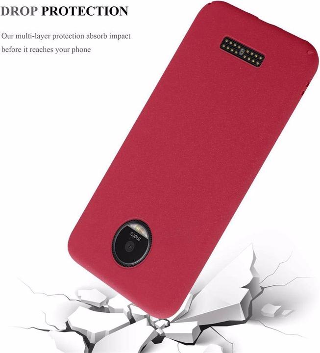 Image du produit Cadorabo Couverture rigide Frosty Cover (Motorola Moto Z)