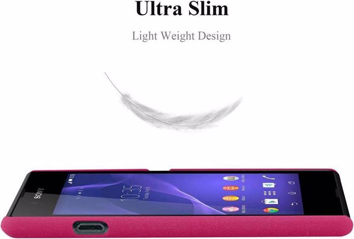 Image du produit Cadorabo Couverture rigide Frosty Cover (Sony Xperia E3)