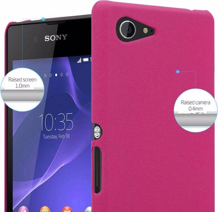 Image du produit Cadorabo Couverture rigide Frosty Cover (Sony Xperia E3)