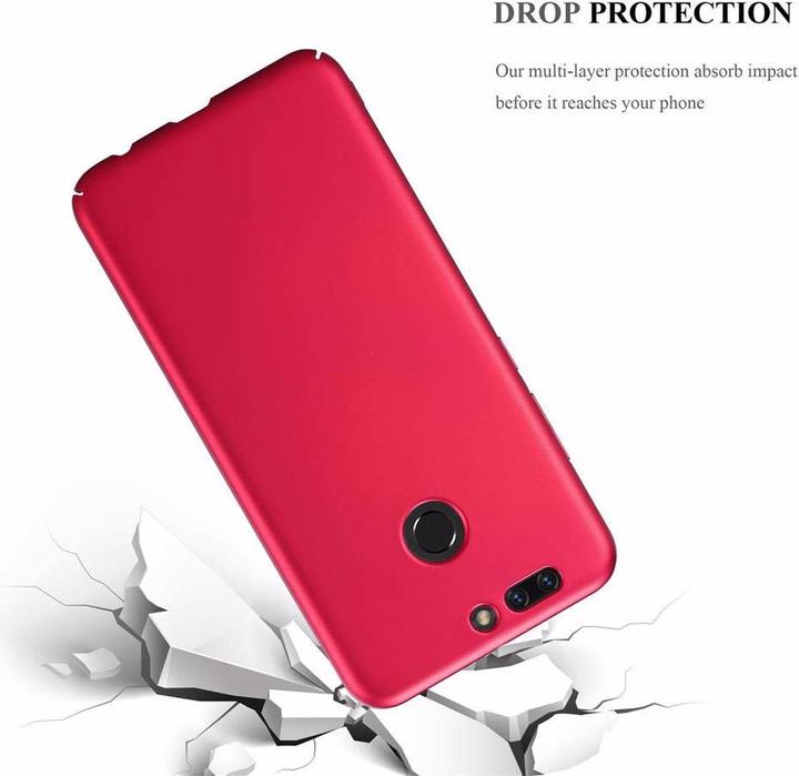 Actual product image Cadorabo Hard Cover Matt Metal Cover (Honor 8 Pro)