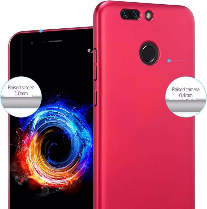 Actual product image Cadorabo Hard Cover Matt Metal Cover (Honor 8 Pro)