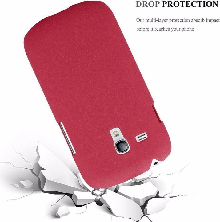 Image du produit Cadorabo Couverture rigide Frosty Cover (Samsung Galaxy S3 Mini)