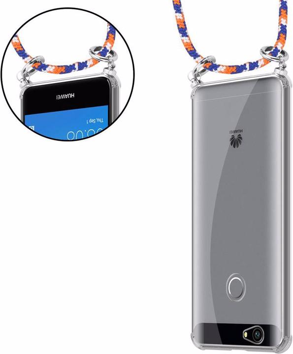 Produktbild Cadorabo TPU Handy Kette SILBER Cover
