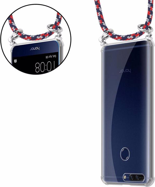 Produktbild Cadorabo TPU Handy Kette SILBER Cover