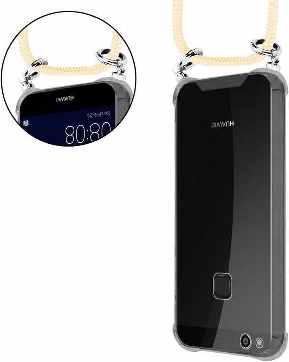 Produktbild Cadorabo TPU Handy Kette SILBER Cover