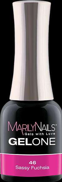 BrillBird GELONE – 46 Sassy Fuchsia (Sassy Fuchsia, UV-Gel Lack)