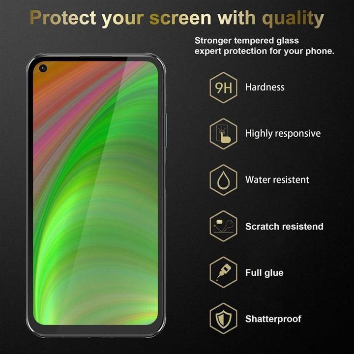 Immagine prodotto Cadorabo Vetro di protezione del display a schermo intero (1 Pezzo/i, Huawei P40 Lite, Huawei Nova 7i)