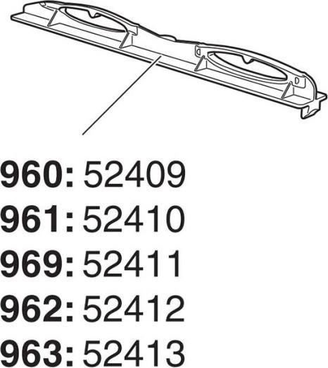 Immagine prodotto Thule Barra alare Smart Slide 962