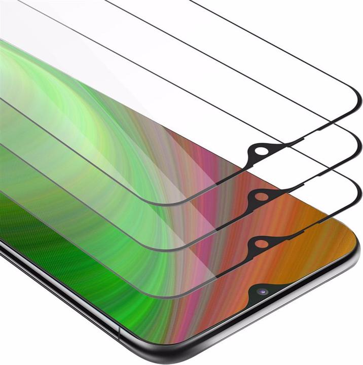 Actual product image Cadorabo Full screen display protection glass (3 Piece, Samsung Galaxy M20)