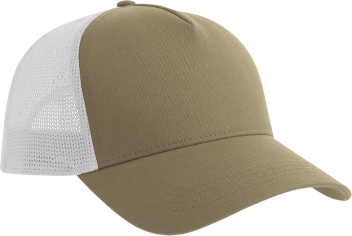 Khaki, White