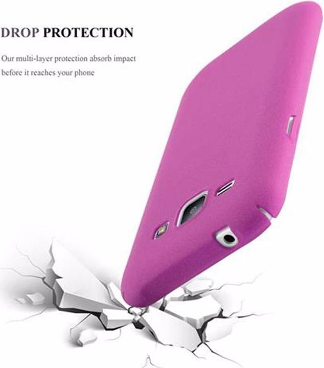 Image du produit Cadorabo Couverture rigide Frosty Cover (Samsung Galaxy J1)