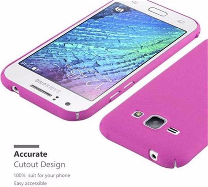 Image du produit Cadorabo Couverture rigide Frosty Cover (Samsung Galaxy J1)
