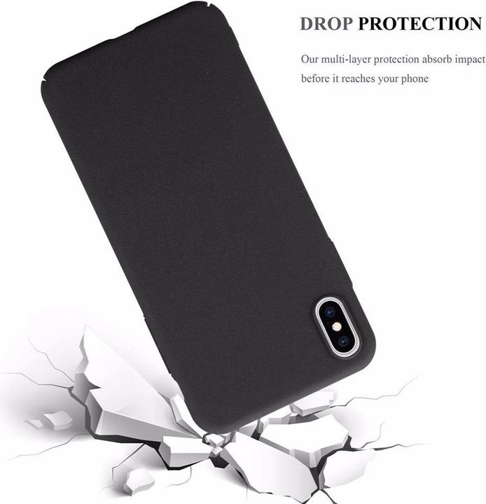 Image du produit Cadorabo Couverture rigide Frosty Cover (Apple iPhone XS Max)