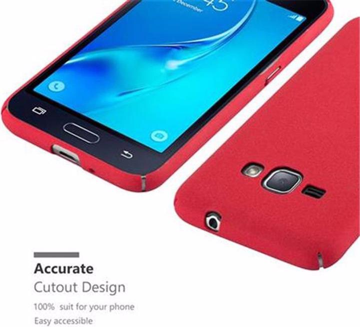 Image du produit Cadorabo Couverture rigide Frosty Cover (Samsung Galaxy J1 (2016))