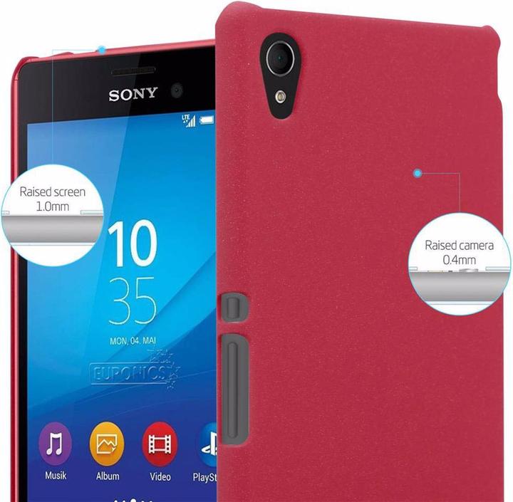 Actual product image Cadorabo Hard Cover Frosty Cover (Sony Xperia M4 Aqua)