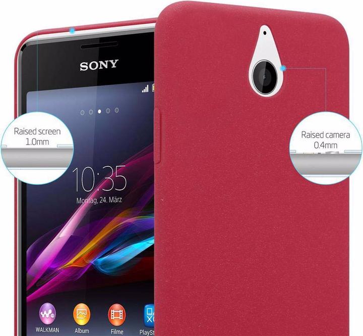 Image du produit Cadorabo Couverture rigide Frosty Cover (Sony Xperia E1)