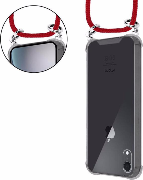 Produktbild Cadorabo TPU Handy Kette SILBER Cover