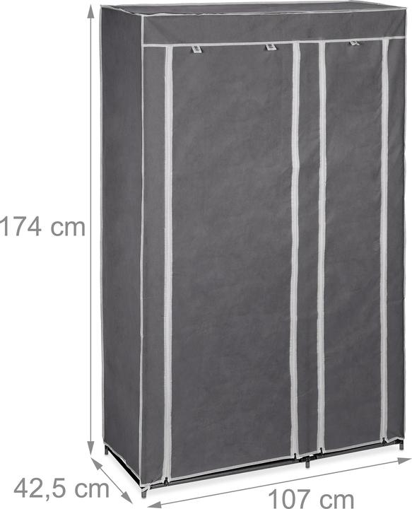 Produktbild Relaxdays Faltschrank (107 x 42.5 x 174 cm)