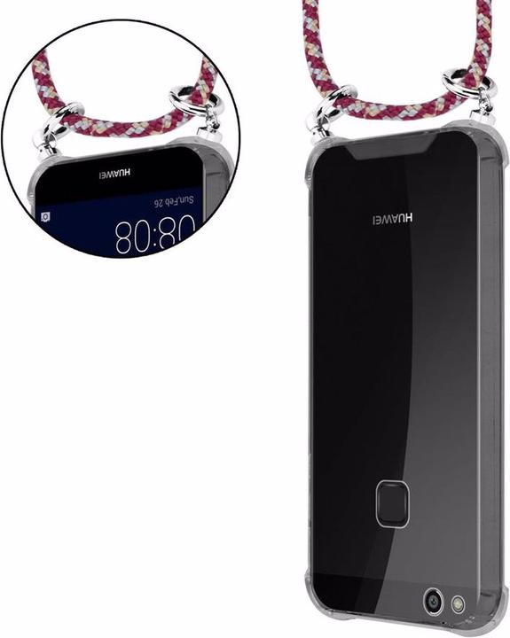 Produktbild Cadorabo TPU Handy Kette SILBER Cover