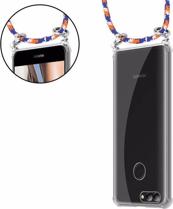 Produktbild Cadorabo TPU Handy Kette SILBER Cover