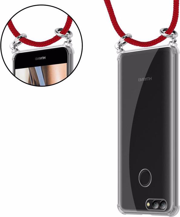 Produktbild Cadorabo TPU Handy Kette SILBER Cover