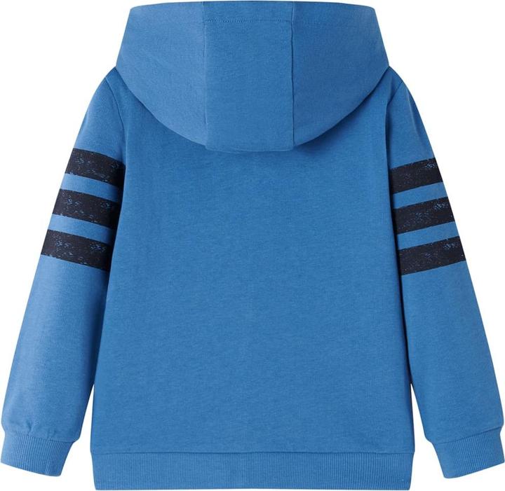 Produktbild VidaXL Kinder-Kapuzenpullover Blau 92,Material: 80 % Baumwolle. 20 (92)