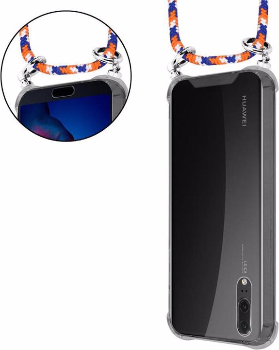 Produktbild Cadorabo TPU Handy Kette SILBER Cover