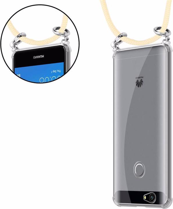 Produktbild Cadorabo TPU Handy Kette SILBER Cover
