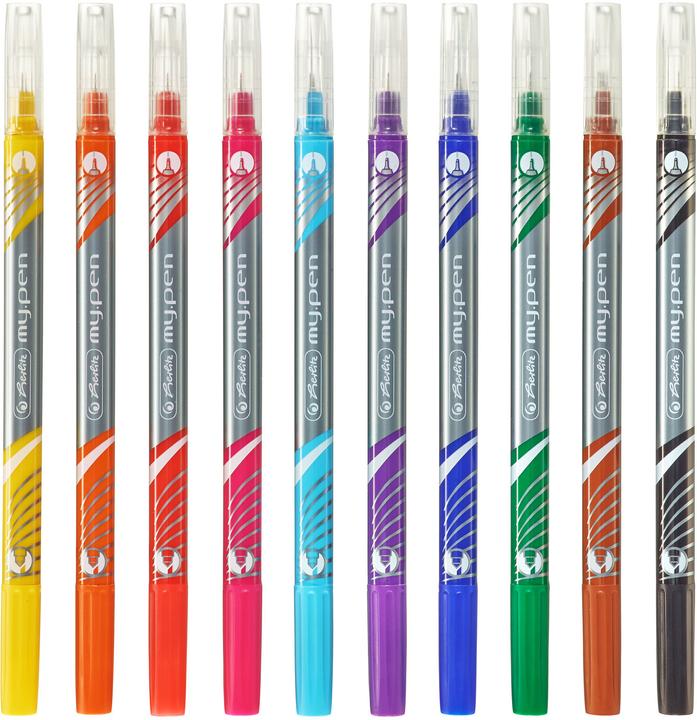 Image du produit Herlitz my.pen fineliners et stylos à pointe de fibre (Multicolore, 10 x)