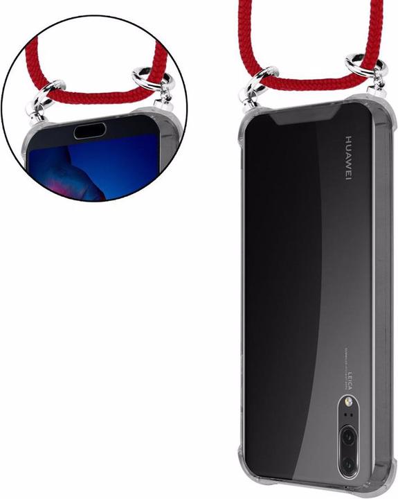 Produktbild Cadorabo TPU Handy Kette SILBER Cover