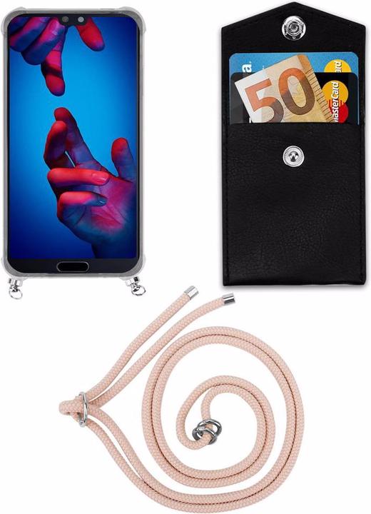 Produktbild Cadorabo TPU Handy Kette SILBER Cover