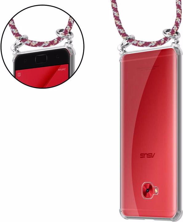 Produktbild Cadorabo TPU Handy Kette SILBER Cover