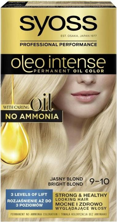 Syoss Oleo Intense Hair Dye 9-10 Light For light hair (9-10 Light For light hair)